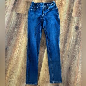 Maurices Dark Blue Skinny Jeans